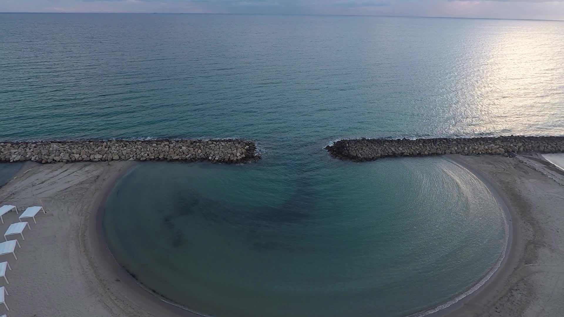 Drone images of Campo Di Mare Beach