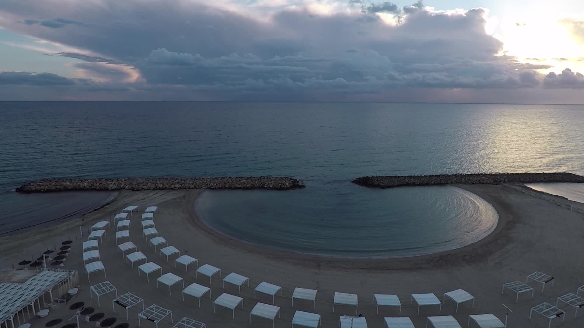 Drone images of Campo Di Mare Beach