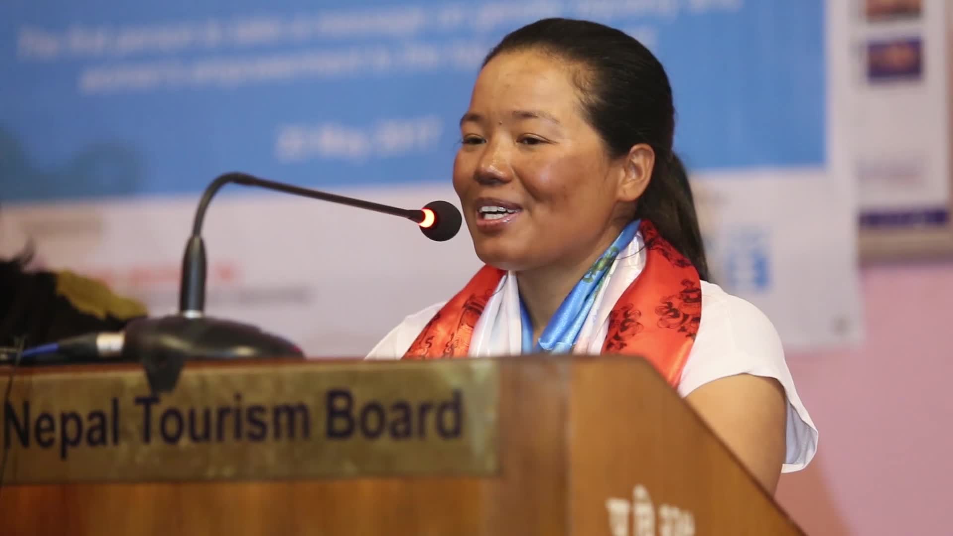 Kanchhi Maya Tamang climed the Mt Everest for women empowerment and gender equality
