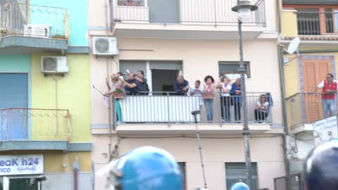 Demonstrators Protest Against G7 Summit