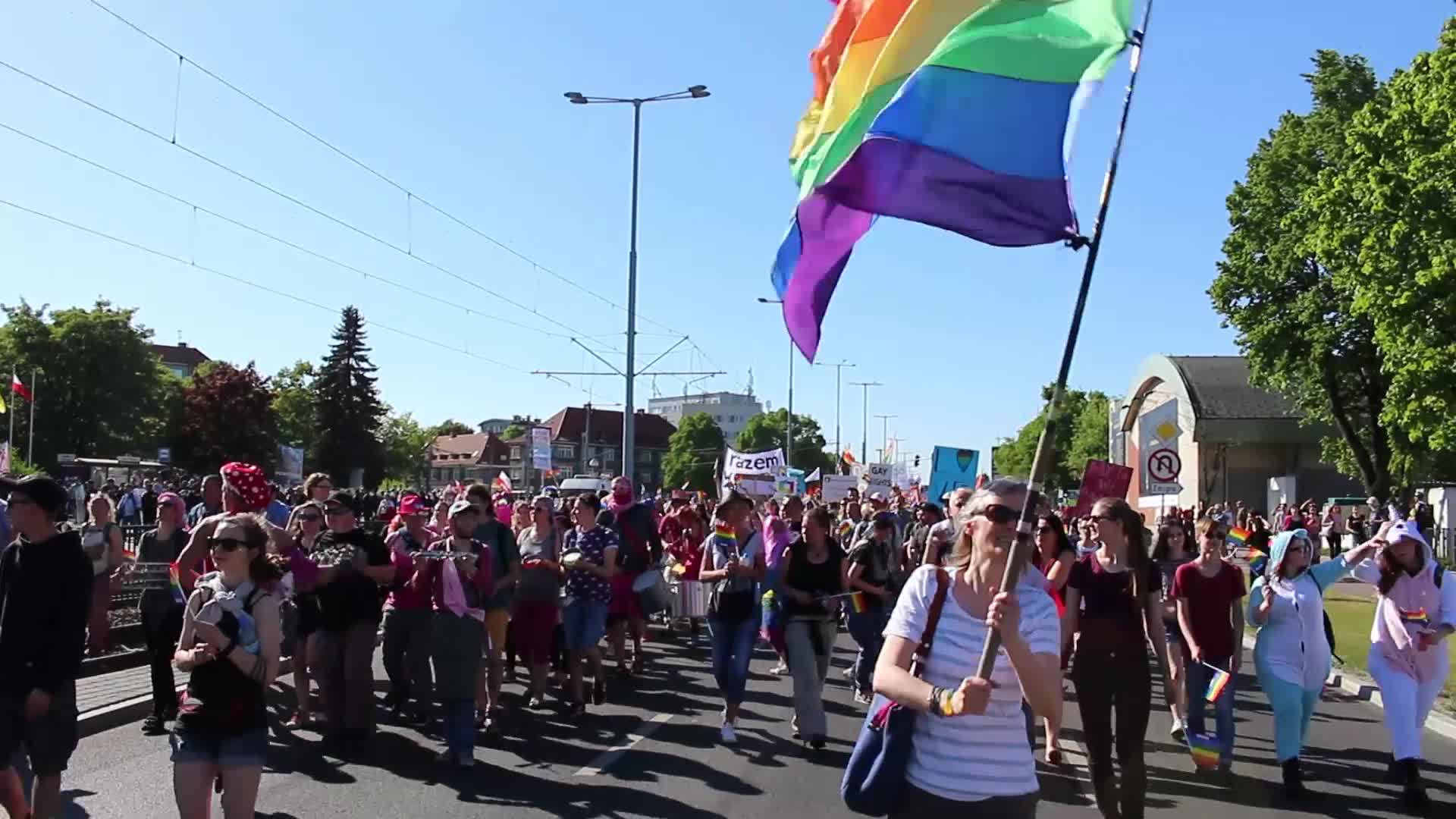 Equality March in Gdansk, Poland