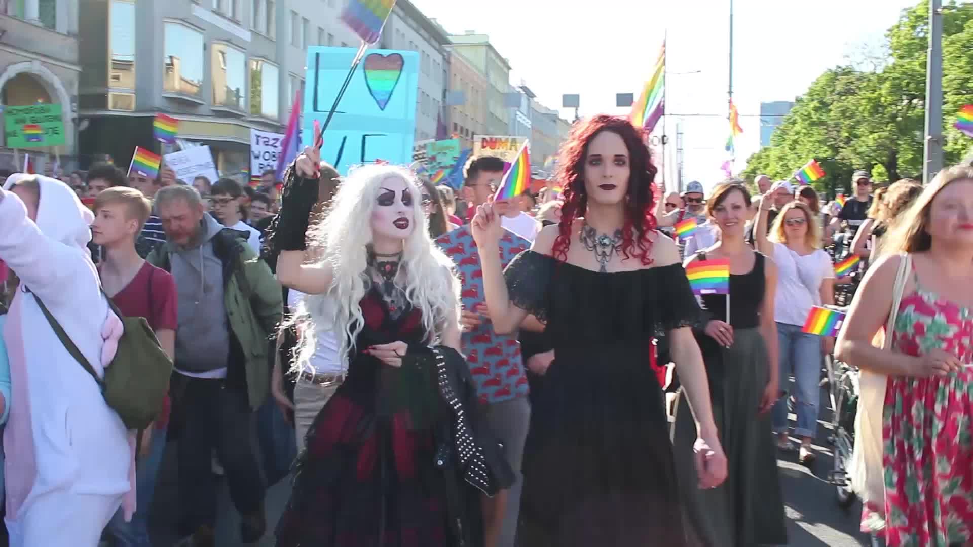 Equality March in Gdansk, Poland