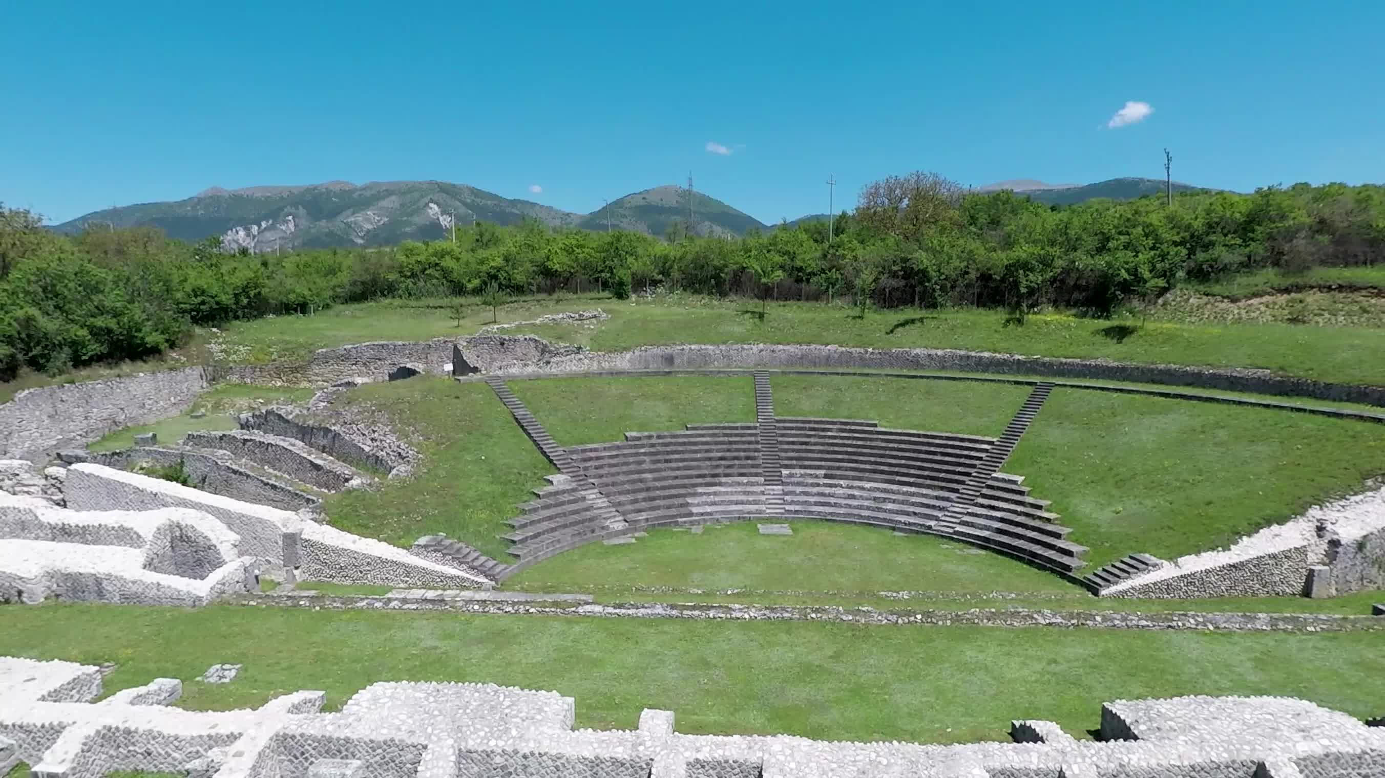 Roman Amphitheatre in Amiternum