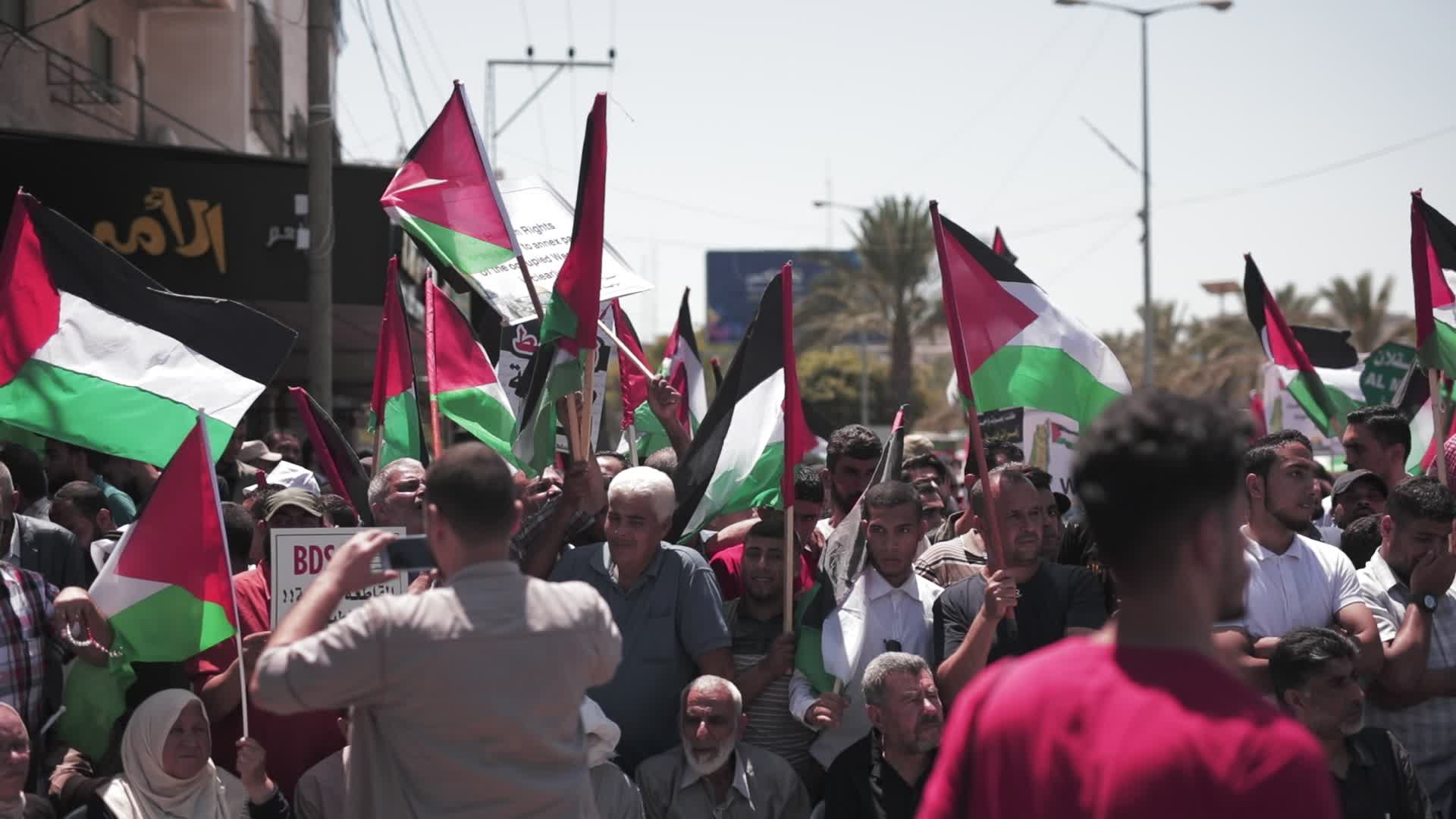 Palestinians rally as global opposition to Israeli annexation grows