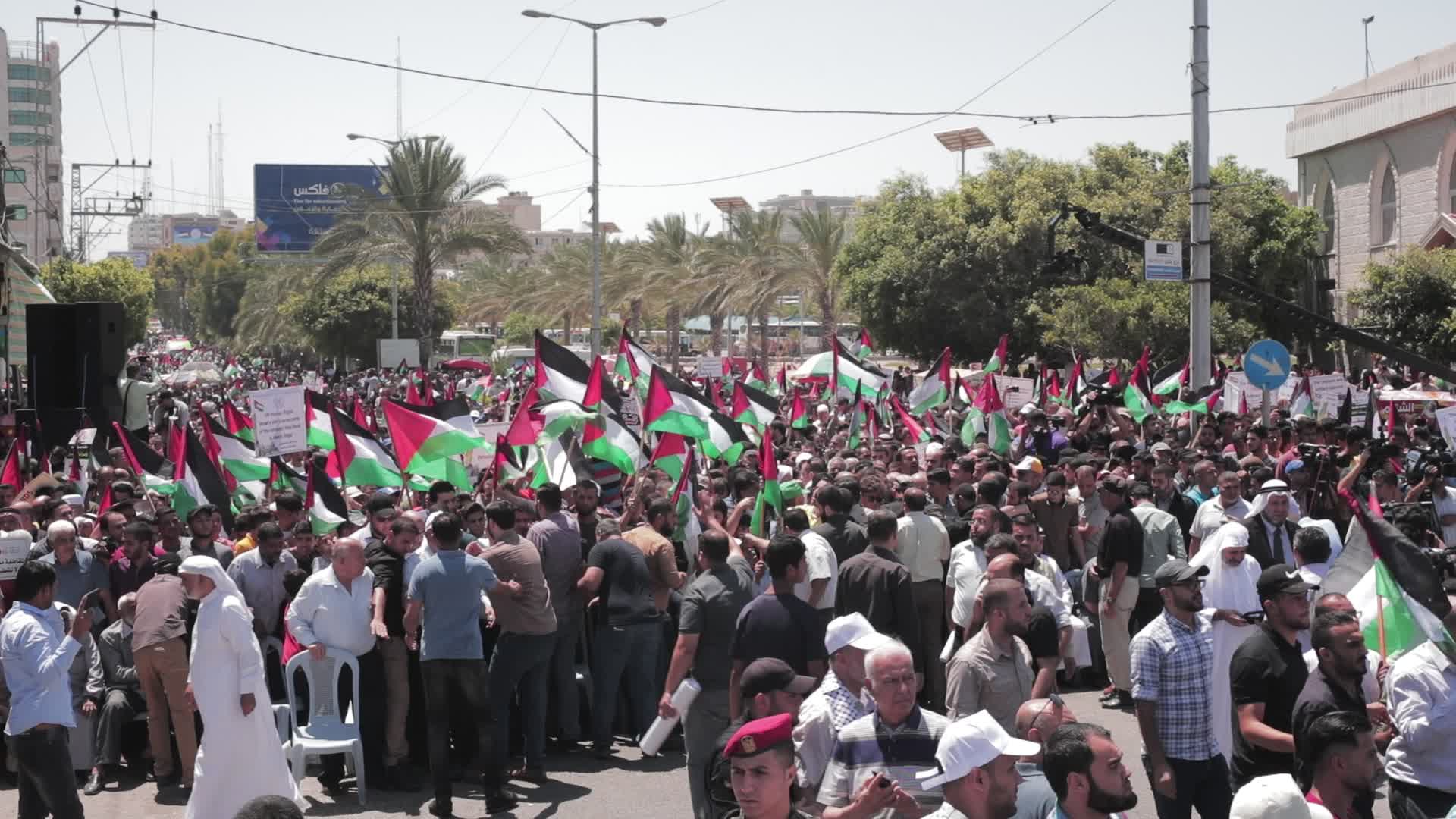 Palestinians rally as global opposition to Israeli annexation grows