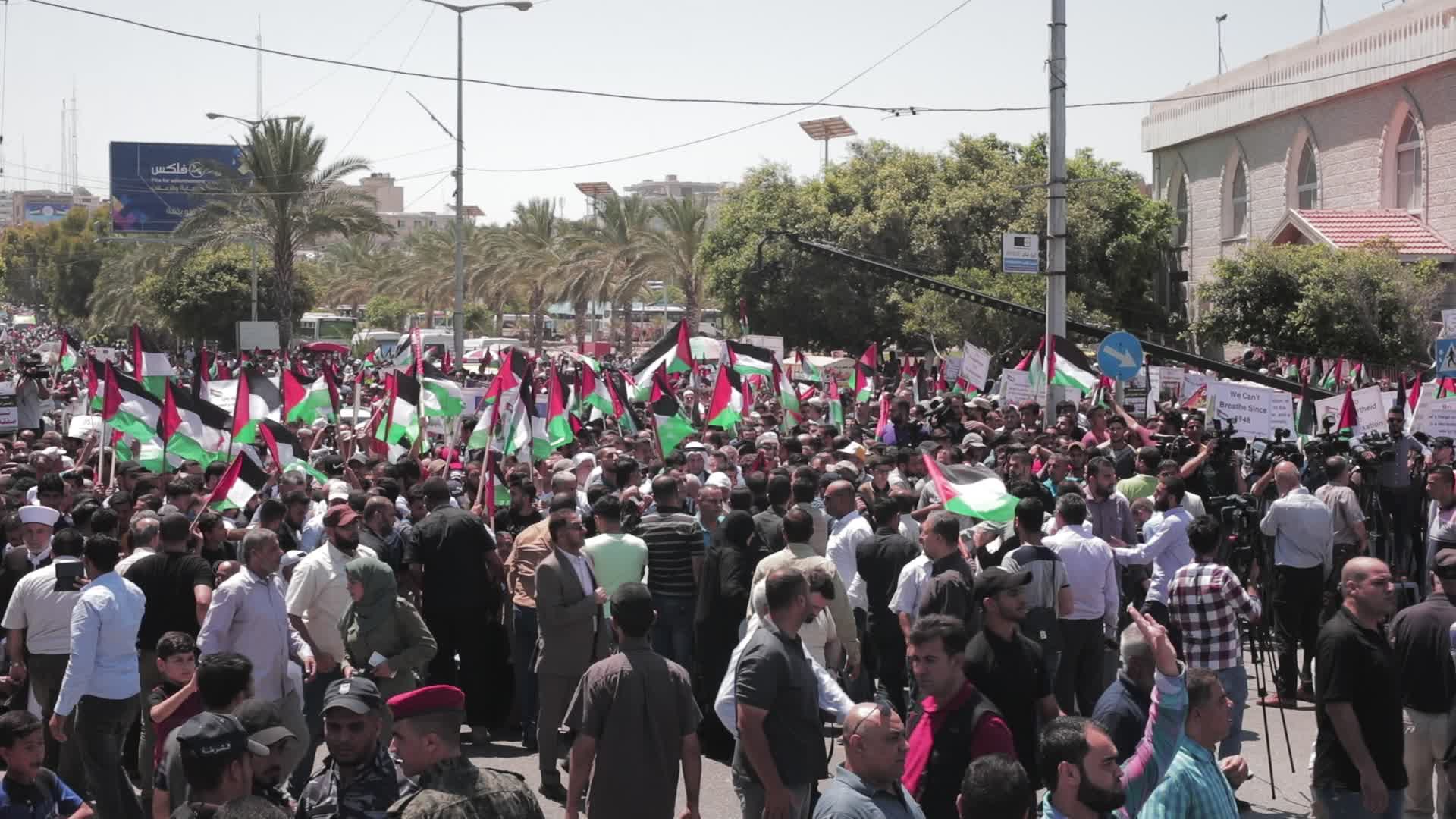 Palestinians rally as global opposition to Israeli annexation grows