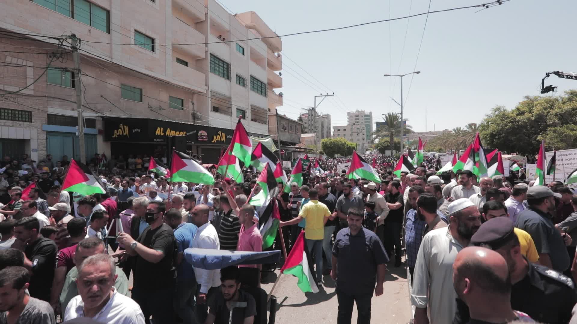 Palestinians rally as global opposition to Israeli annexation grows