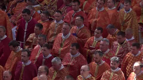 Funeral ceremony for Ukrainian Cardinal Lubomyr Husar in Kiev