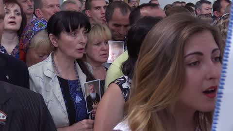 Funeral ceremony for Ukrainian Cardinal Lubomyr Husar in Kiev