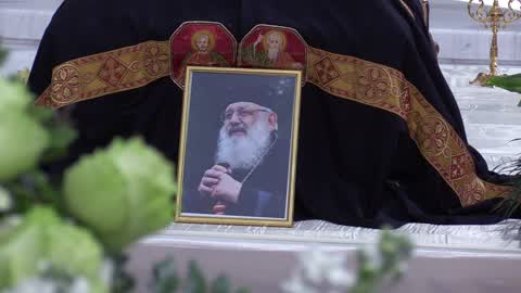 Funeral ceremony for Ukrainian Cardinal Lubomyr Husar in Kiev