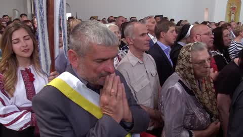 Funeral ceremony for Ukrainian Cardinal Lubomyr Husar in Kiev