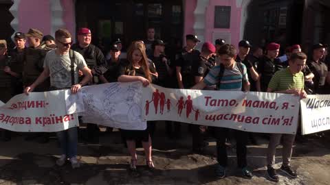 Kiev Pride 2017 Gay Parade in Kiev