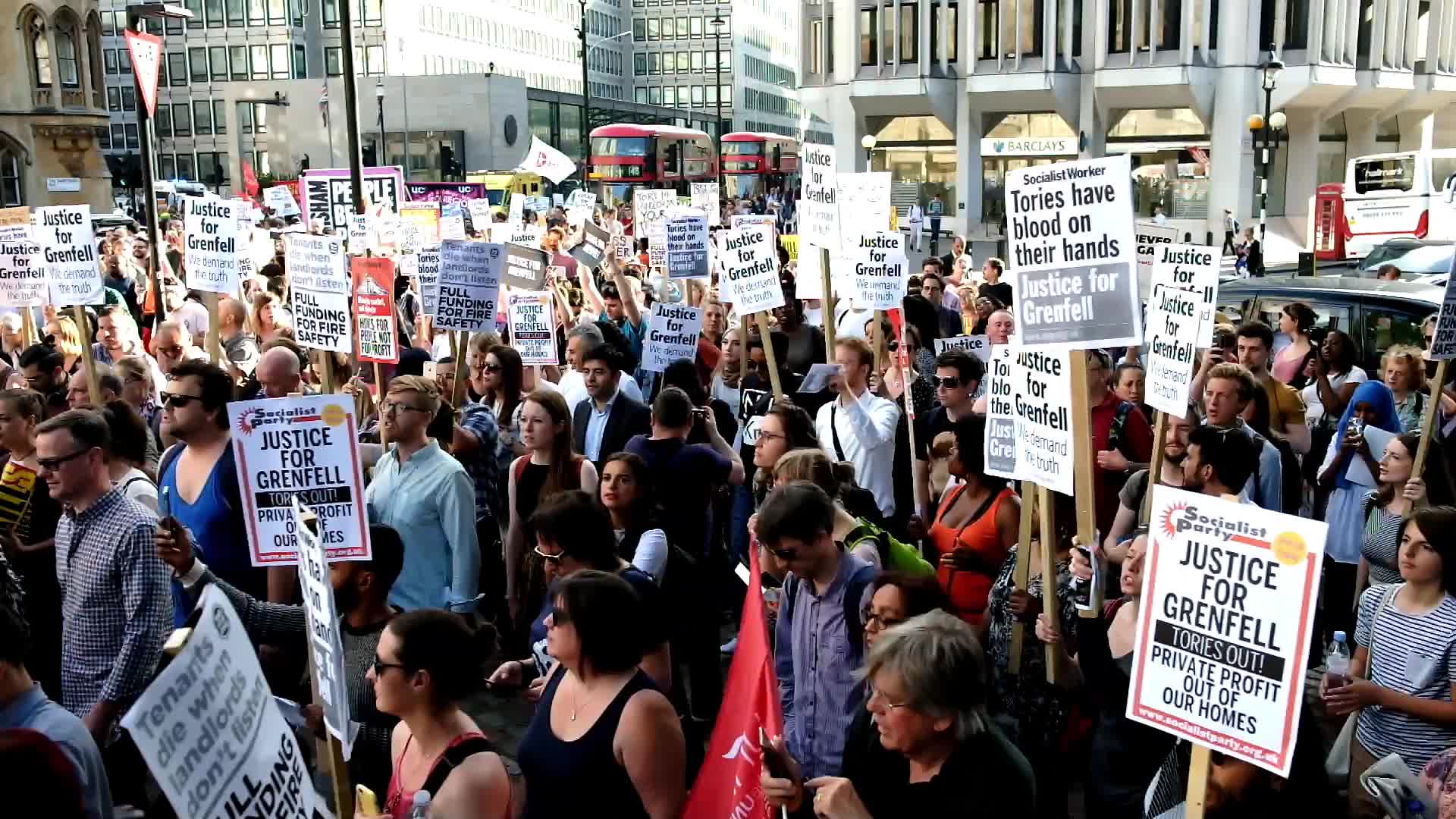 Mounting Despair And Anger As Residents Of Grenfell Tower Seek Answers