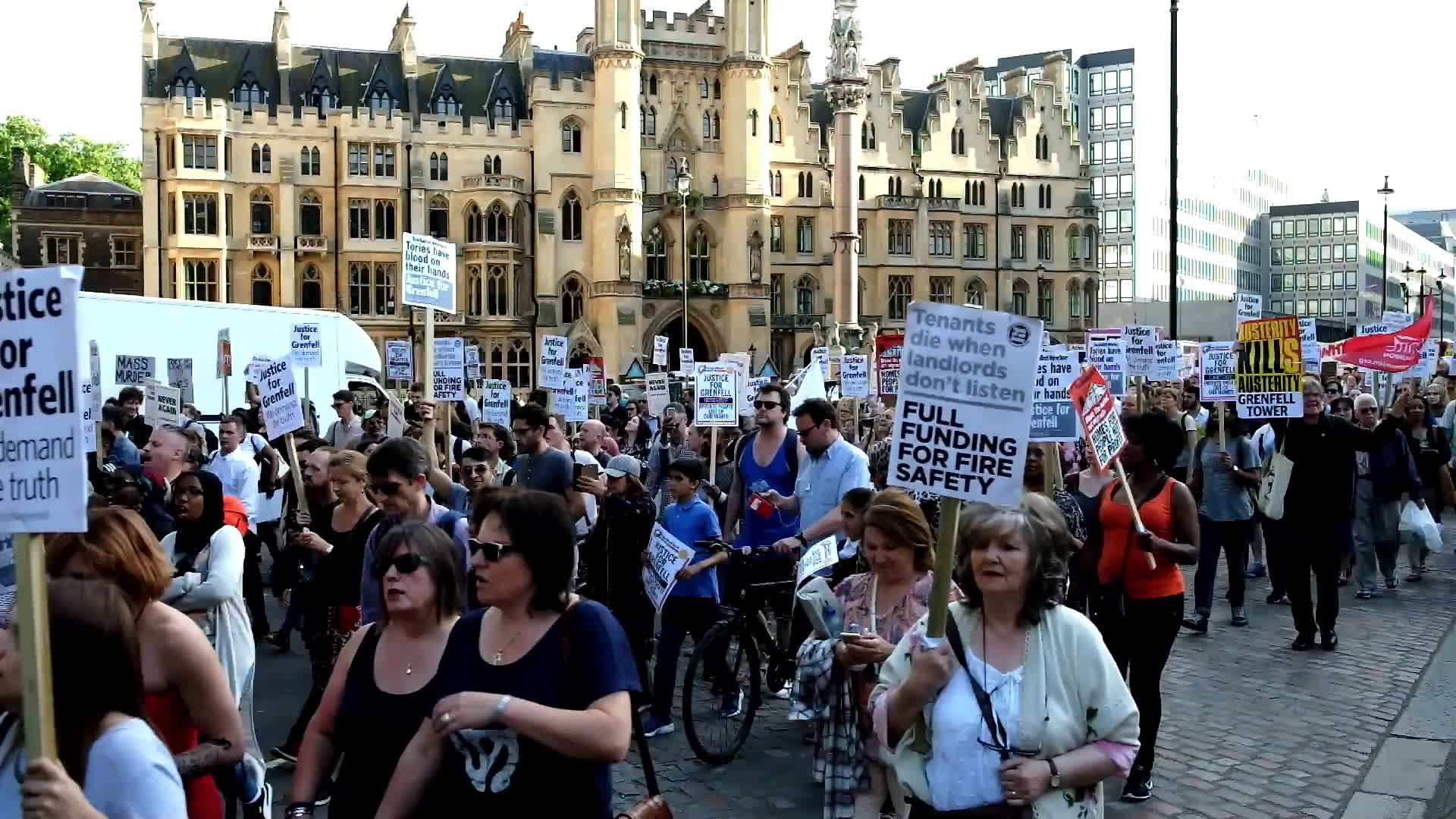 Mounting Despair And Anger As Residents Of Grenfell Tower Seek Answers