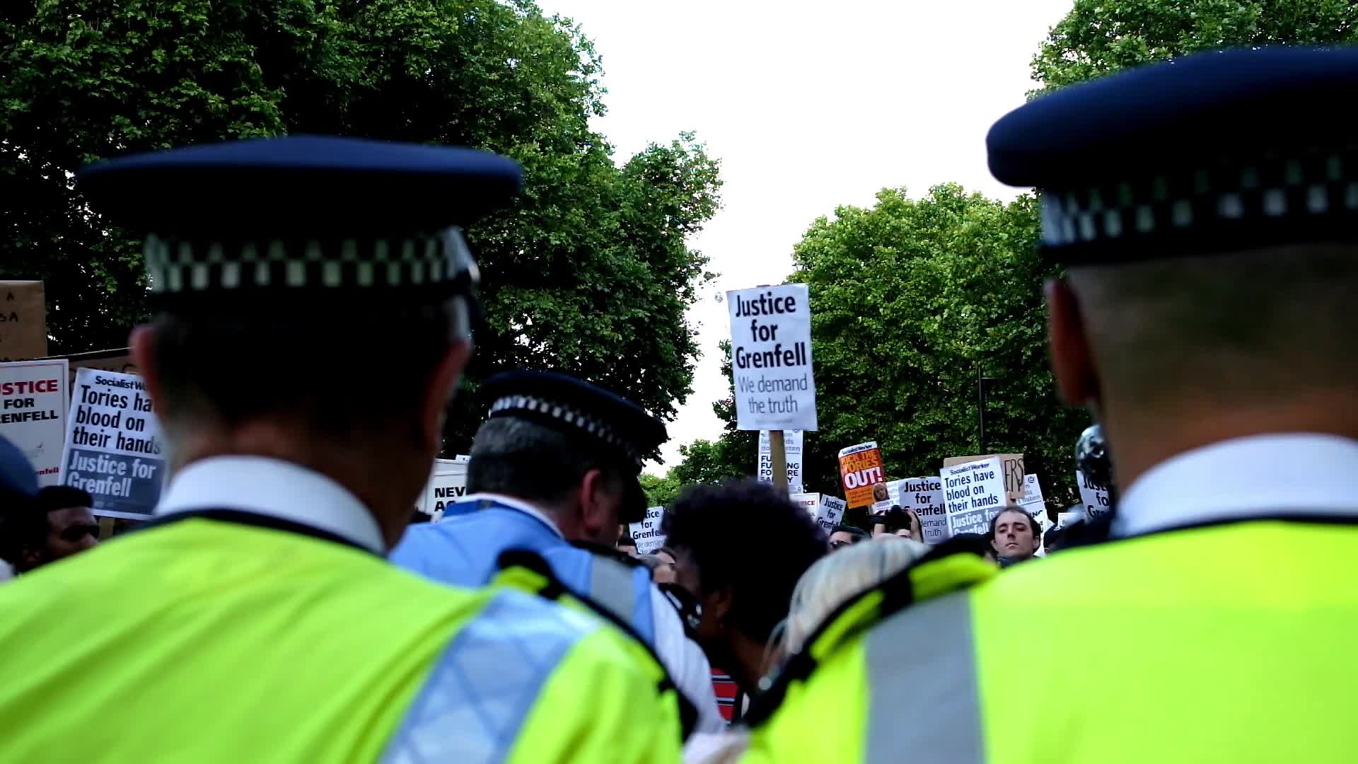 Mounting Despair And Anger As Residents Of Grenfell Tower Seek Answers