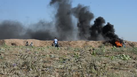 Protest against Israeli blockade in Gaza
