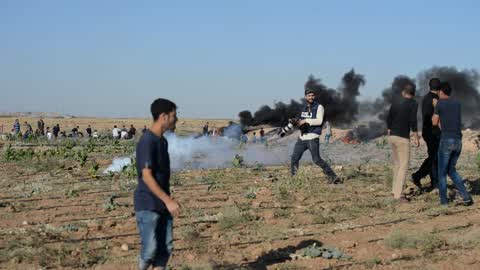 Protest against Israeli blockade in Gaza