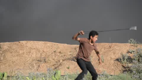 Protest against Israeli blockade in Gaza