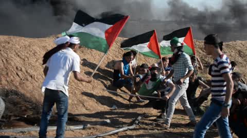 Protest against Israeli blockade in Gaza