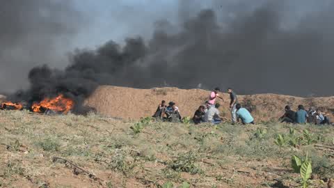 Protest against Israeli blockade in Gaza