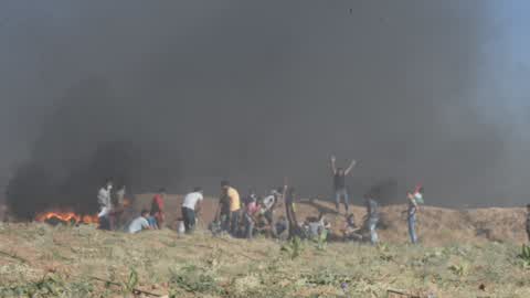 Protest against Israeli blockade in Gaza