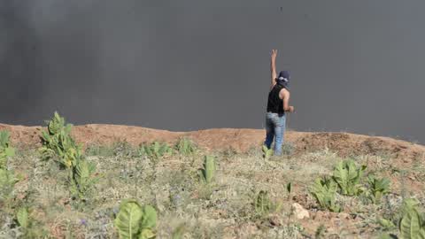 Protest against Israeli blockade in Gaza