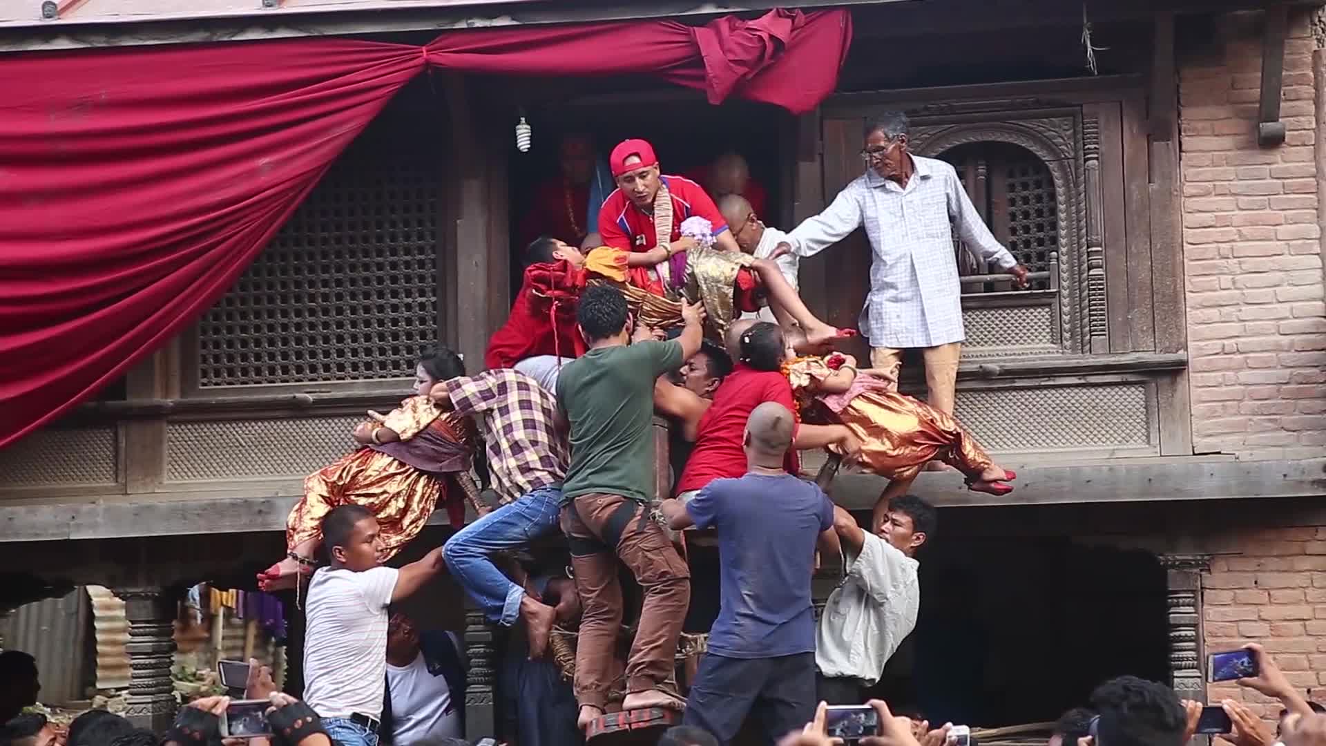 Trishul Jatra festival in Nepal