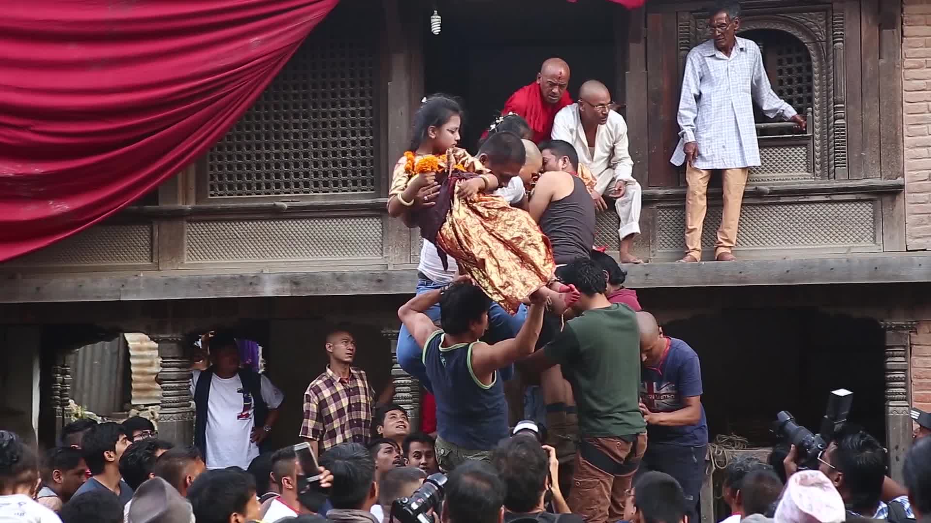 Trishul Jatra festival in Nepal