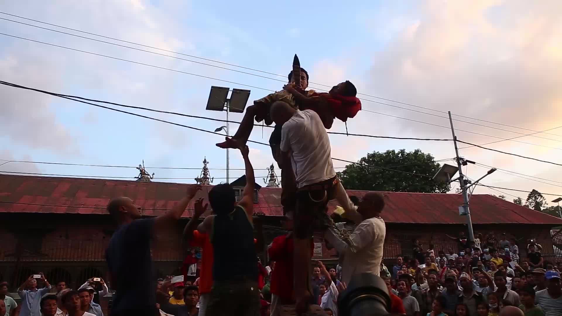 Trishul Jatra festival in Nepal