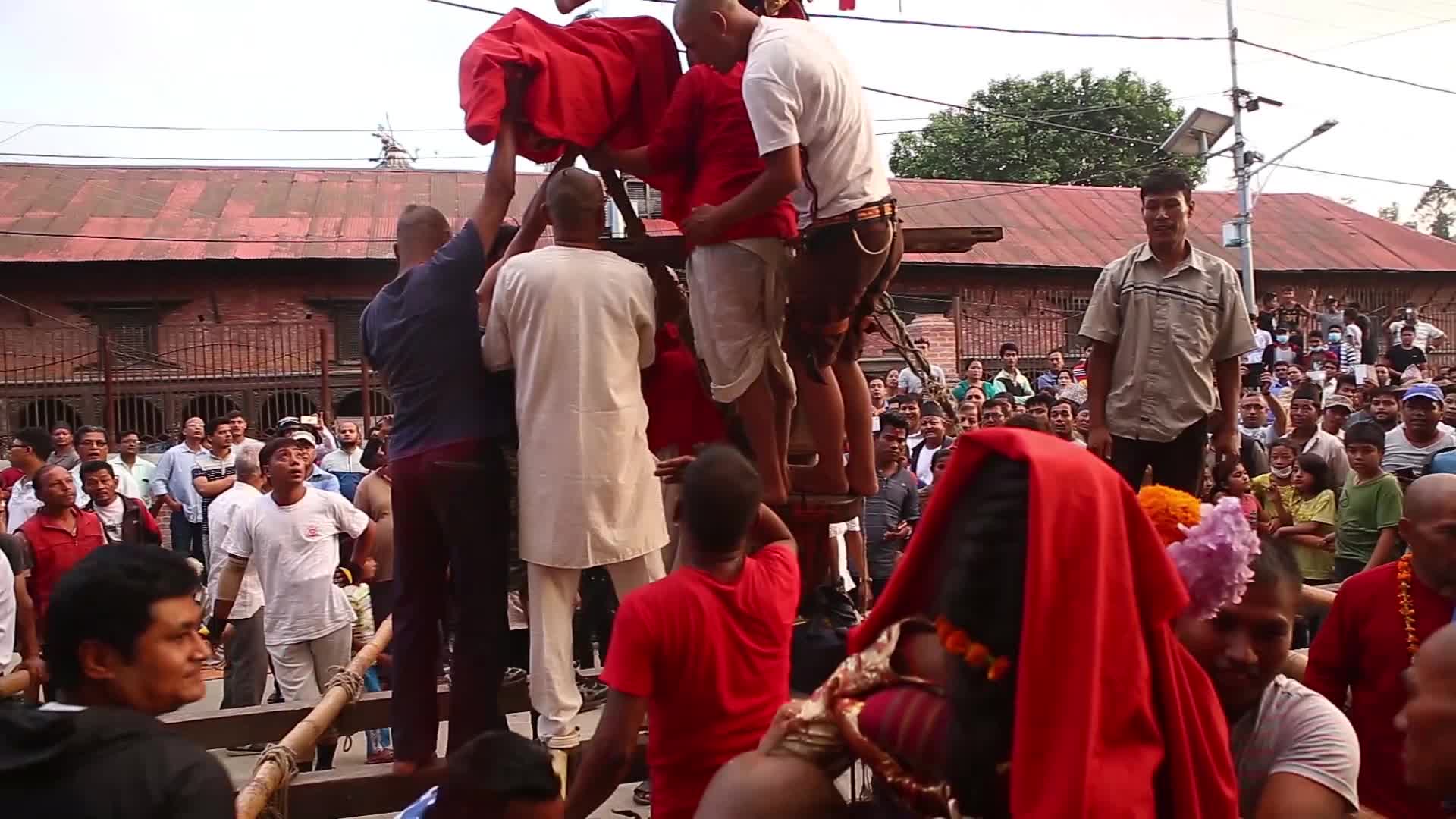 Trishul Jatra festival in Nepal
