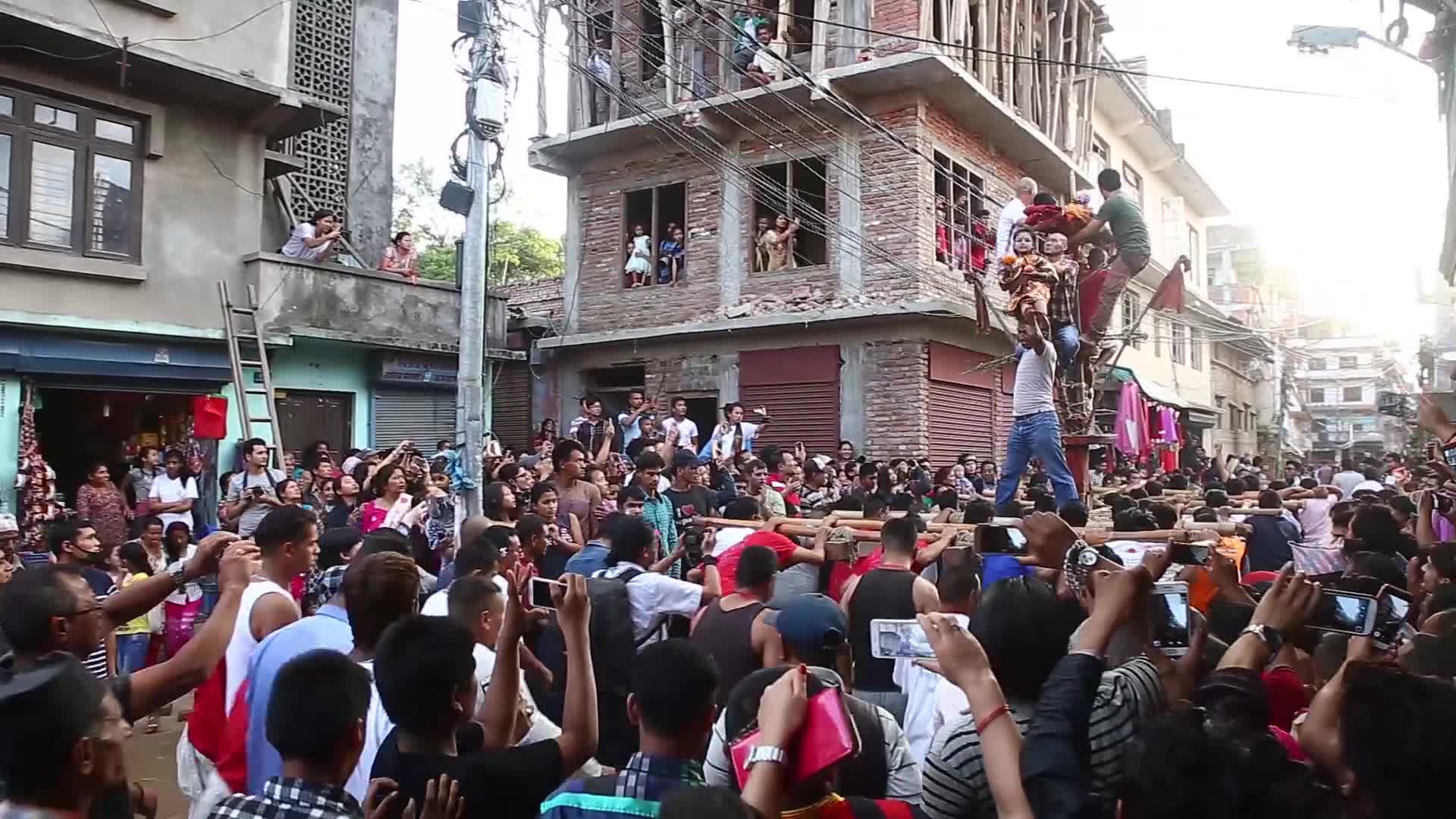 Trishul Jatra festival in Nepal