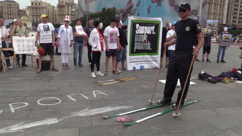 Rally for a better legal treatment of drug offenders