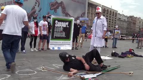 Rally for a better legal treatment of drug offenders