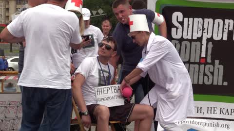 Rally for a better legal treatment of drug offenders