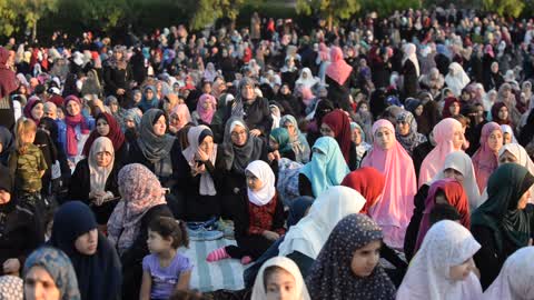 Eid al-Fitr celebrations In Gaza