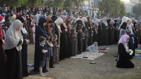 Eid al-Fitr celebrations In Gaza