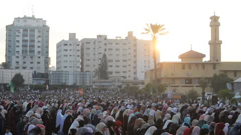 Eid al-Fitr celebrations In Gaza