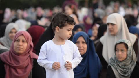 Eid al-Fitr celebrations In Gaza