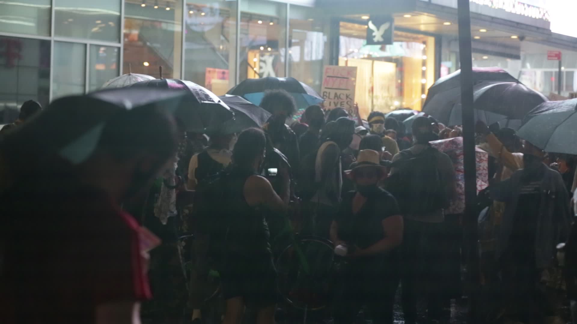Times Square protest for Daniel Prude