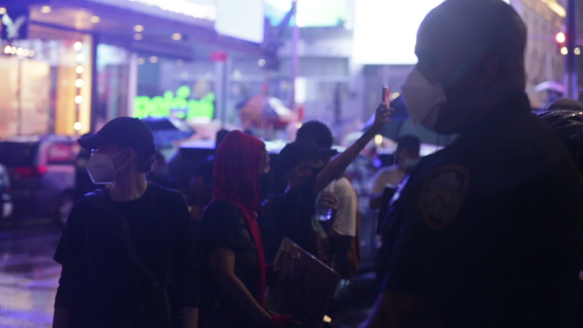 Times Square protest for Daniel Prude