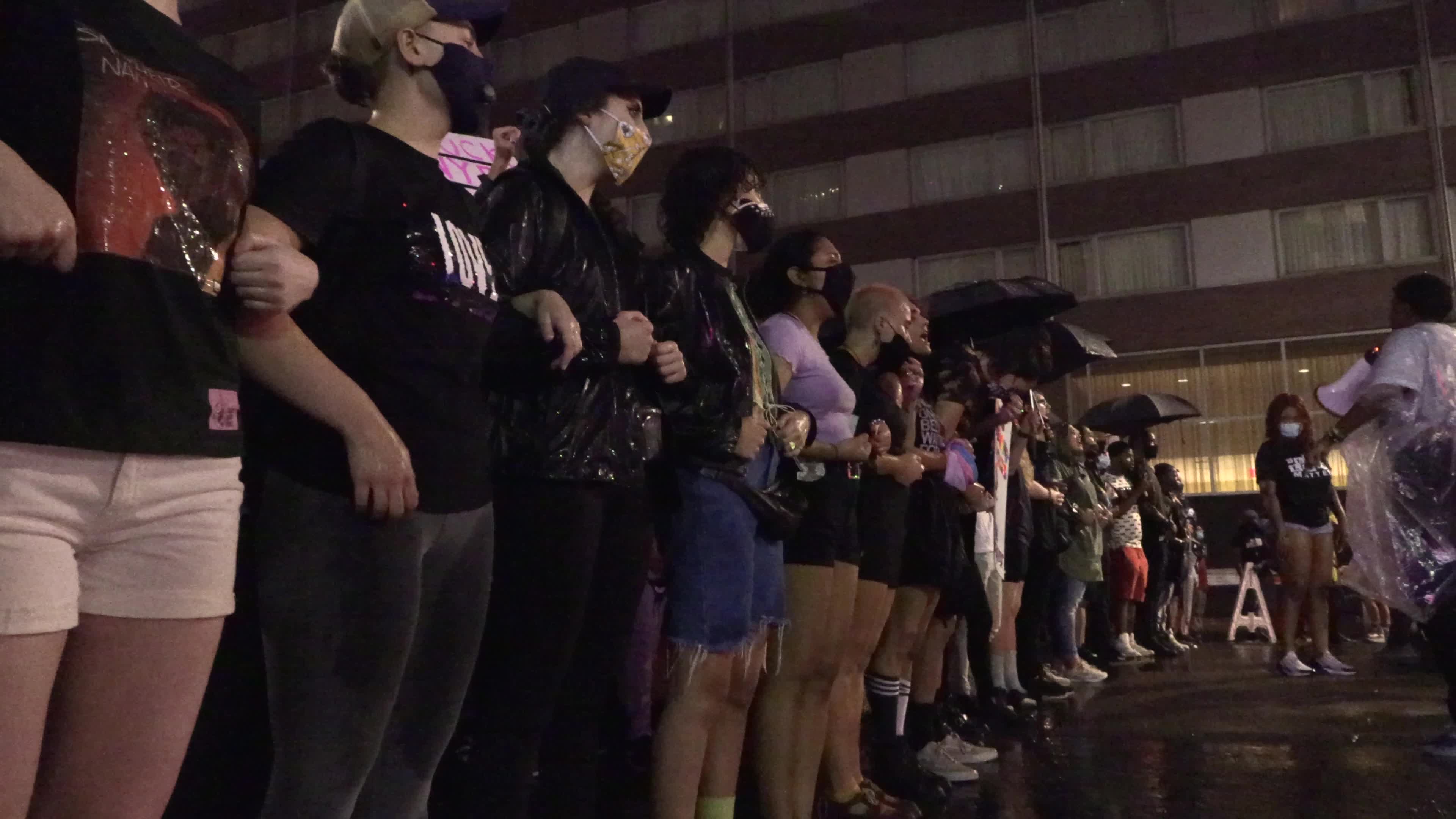 Times Square protest for Daniel Prude