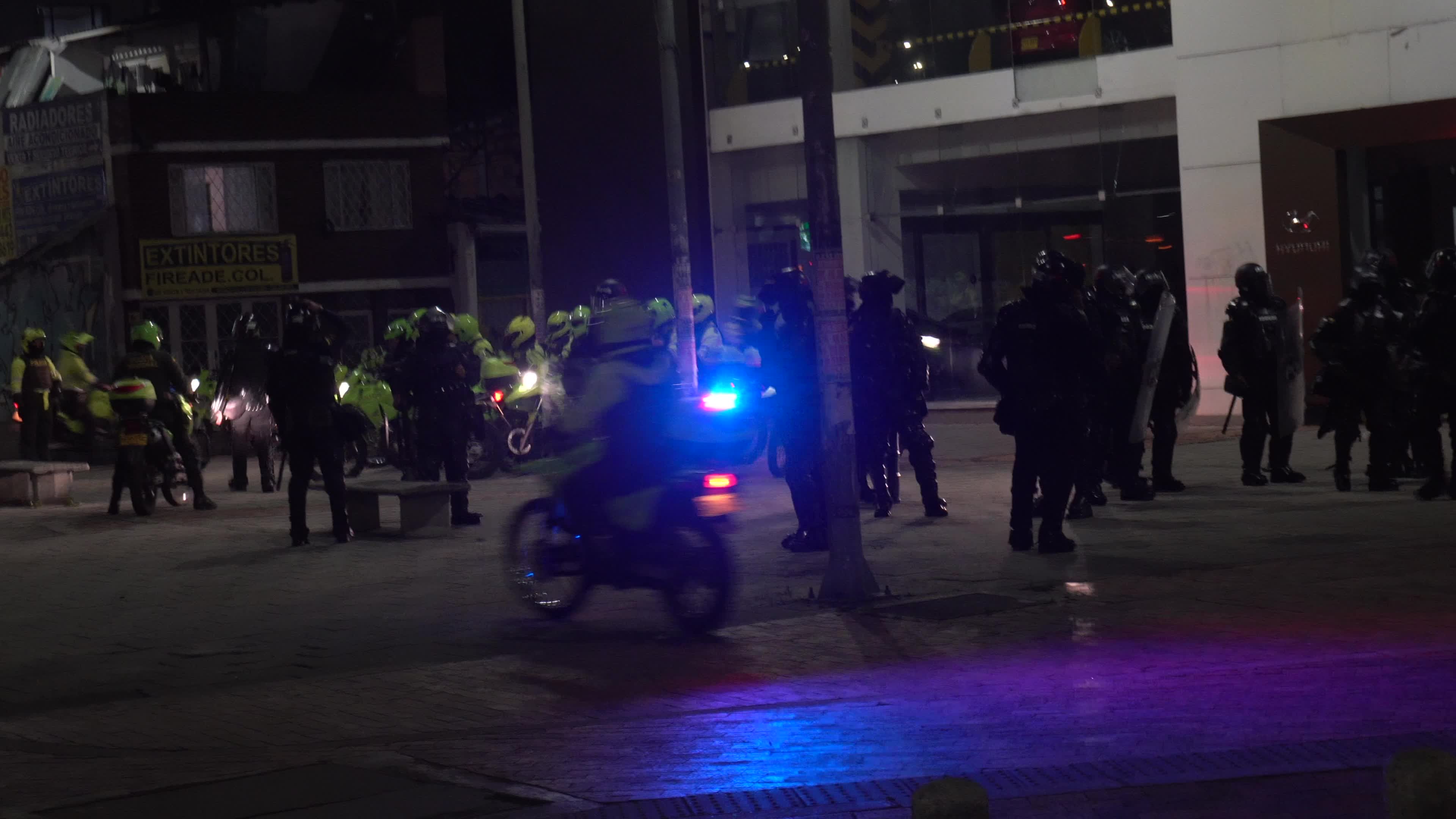 Anti-police brutality demonstration in Colombia
