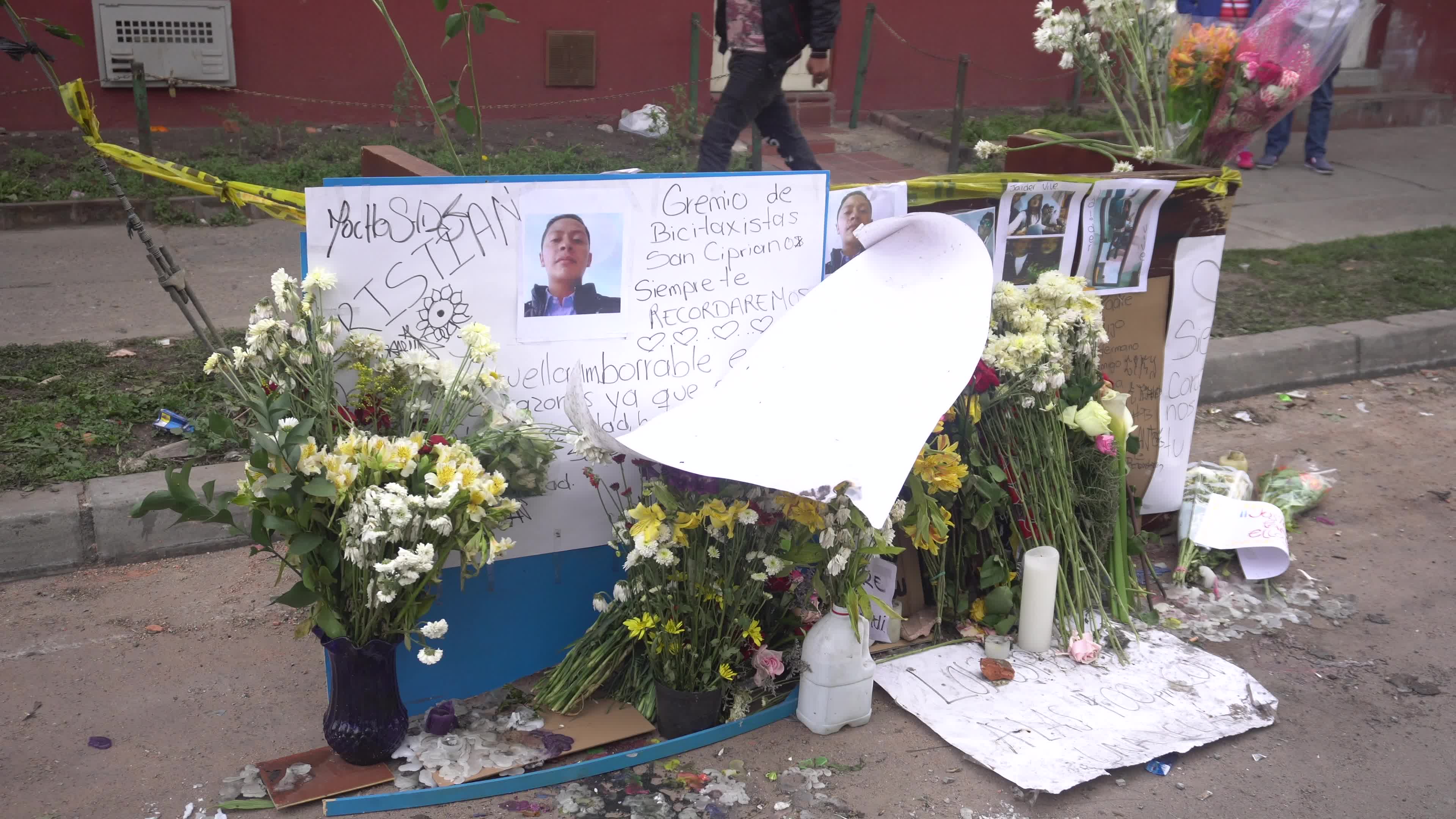 Anti-police brutality demonstration in Colombia