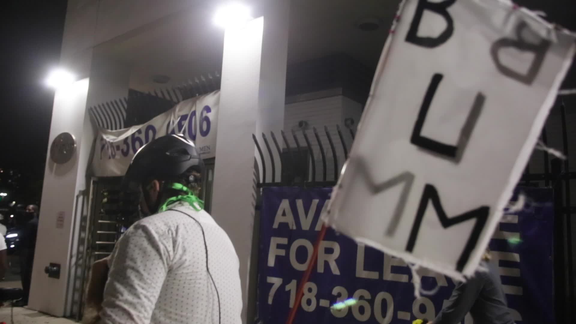 Vigil for cyclist Sarah Pitts in New York City