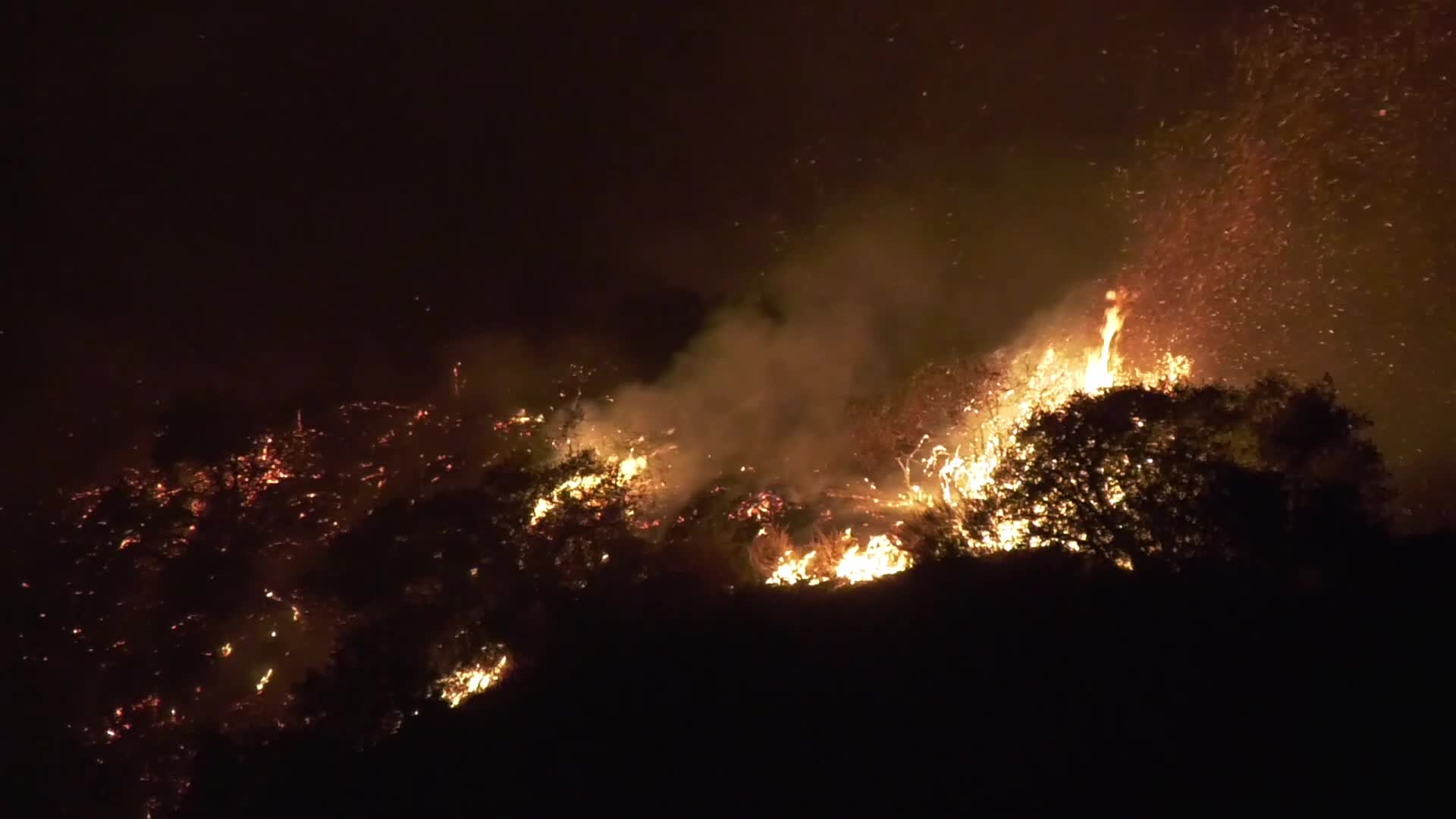 Bobcat fire burns for the 7th consecutive day