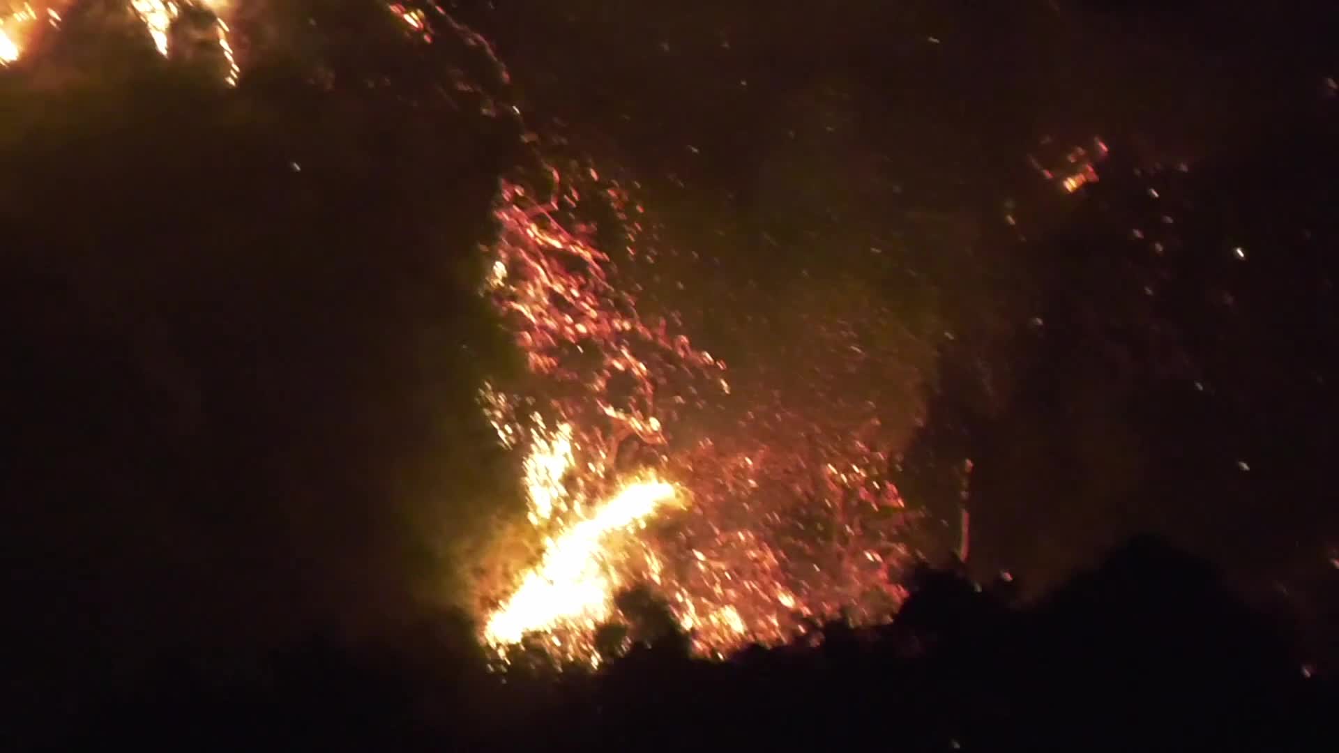 Bobcat fire burns for the 7th consecutive day