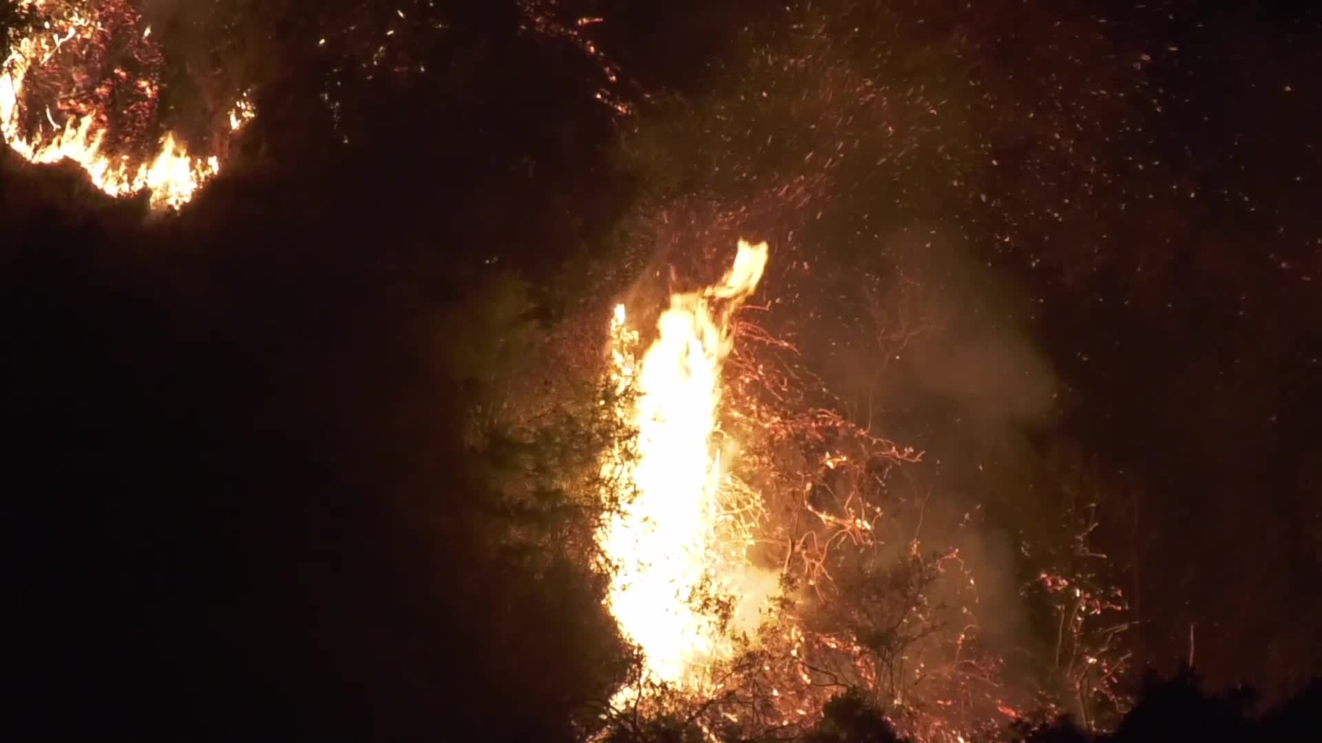 Bobcat fire burns for the 7th consecutive day