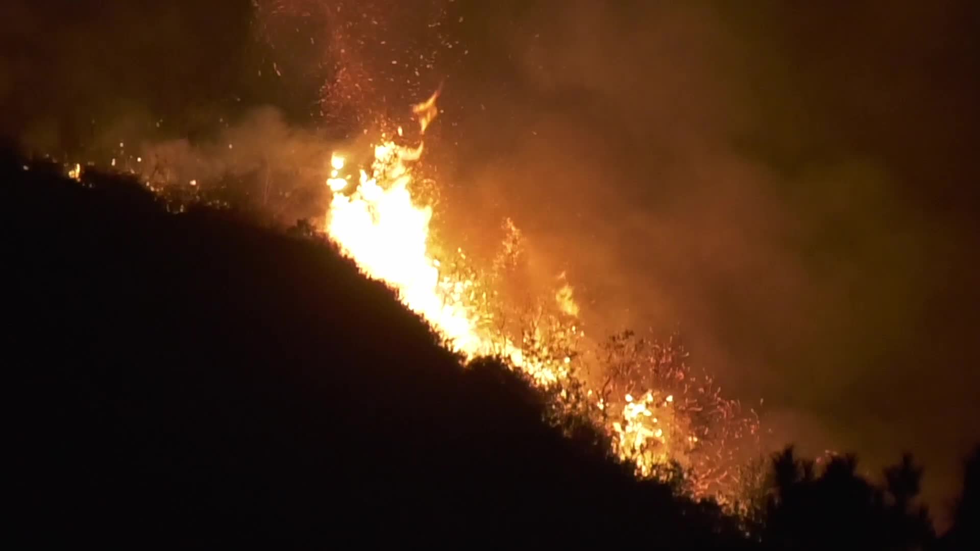 Bobcat fire burns for the 7th consecutive day