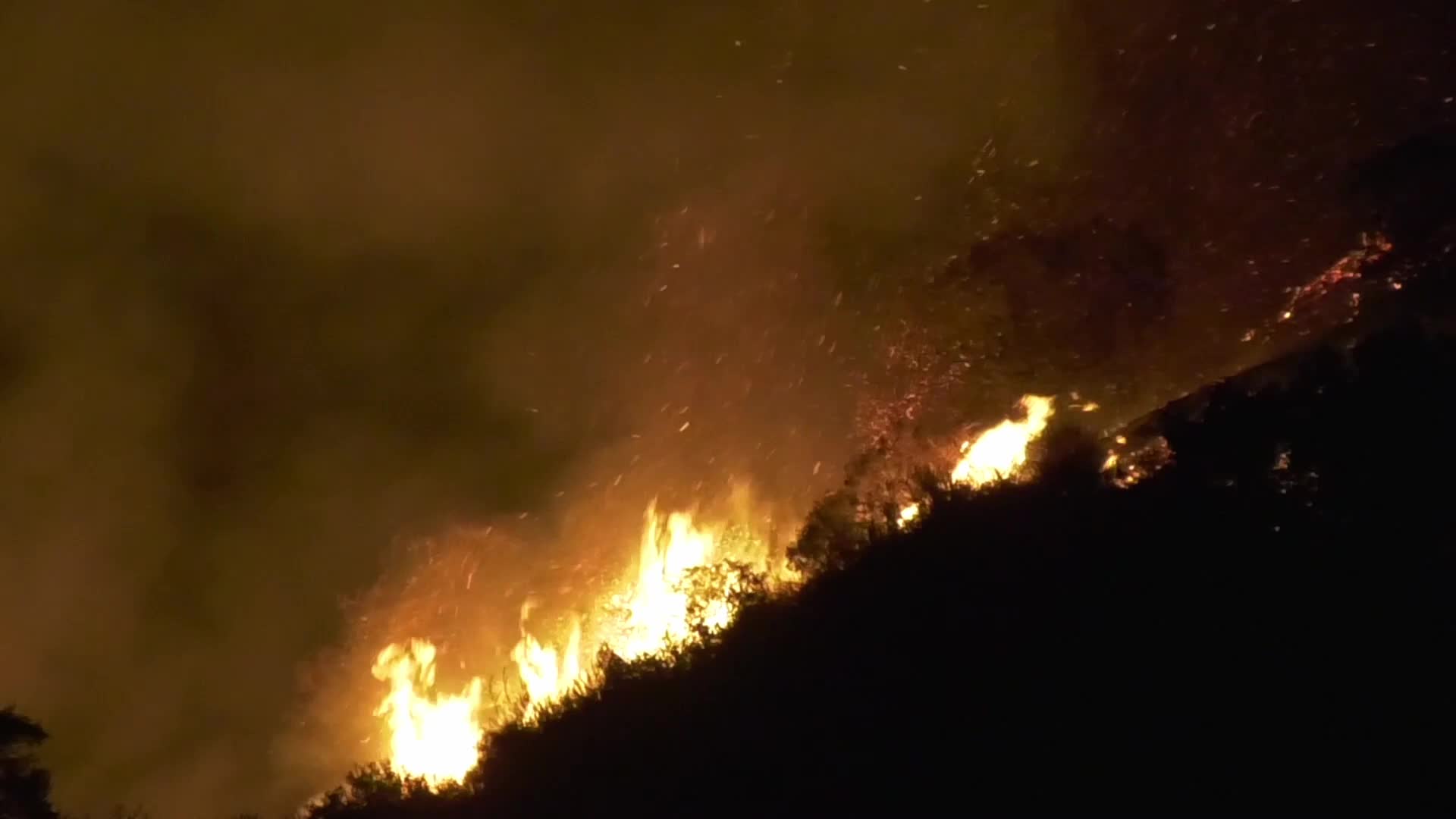 Bobcat fire burns for the 7th consecutive day