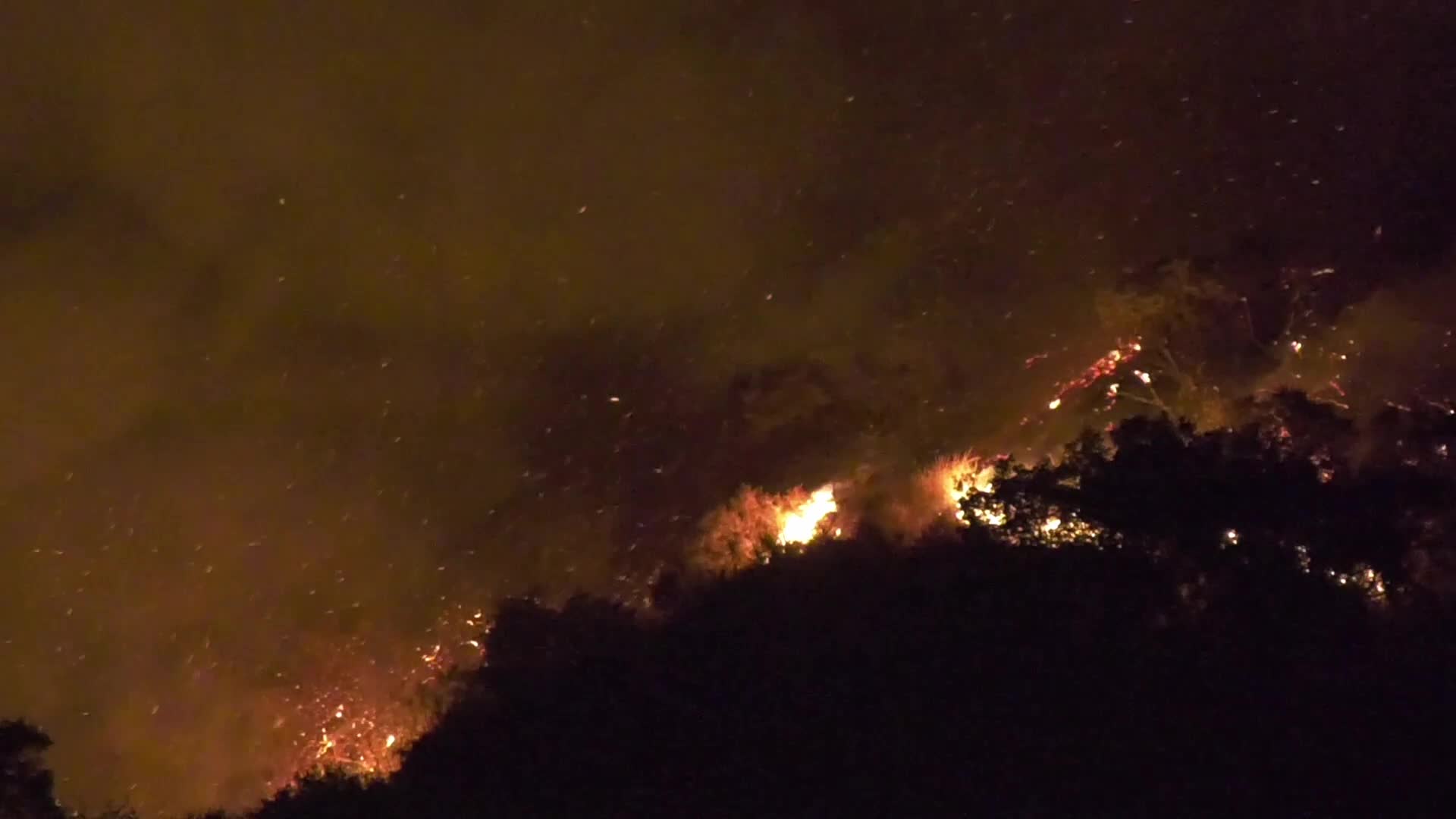 Bobcat fire burns for the 7th consecutive day